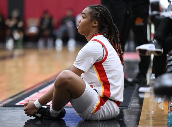 Purcell Marian vs Laurel girls basketball Jeff Harwelll11